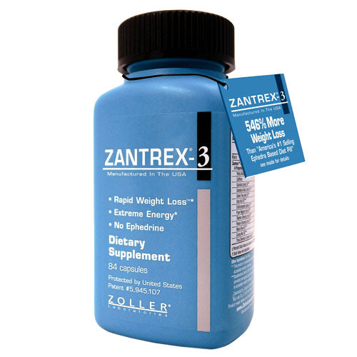 잔트렉스3 Zantrex-3 체지방 분해/에너지 증대 60정