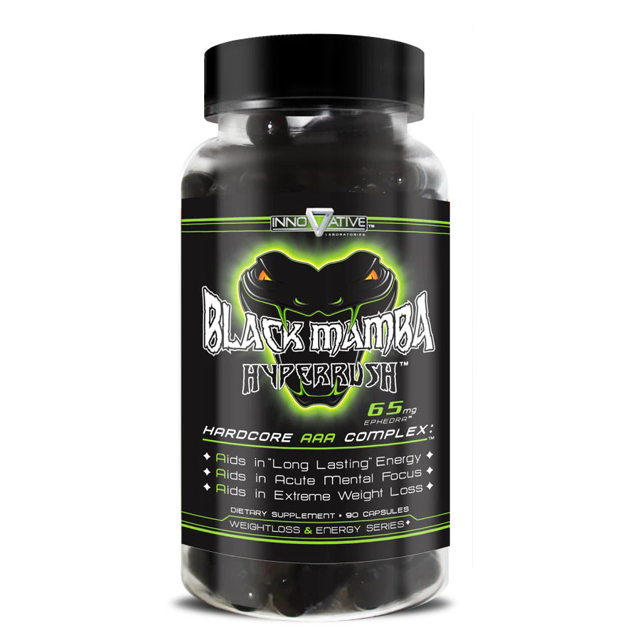 블랙맘바 하이퍼러쉬 Black Mamba Hyperrush 식욕억제/ 체지방 분해/ 에너지 증강 90정